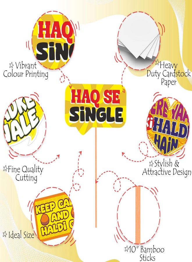 ووبوكس دعائم كشك تصوير حفل الحناء من ووبوكس | دعائم حفل الحناء للعروس | دعائم حفل الحناء للزفاف | دعائم حفل الحناء | دعائم حفل الحناء | مستلزمات تزيين حفل الحناء (أصفر) - Image 4